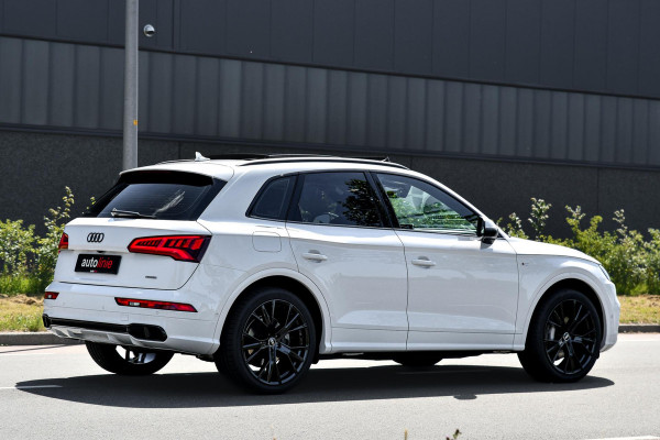 Audi Q5 55 TFSI e quattro Competition 3x S-Line. Luchtv, Pano, ACC, 360, B&O, Trekh, Stuurvw, Keyless, Matrix, CarPlay, Dodeh!