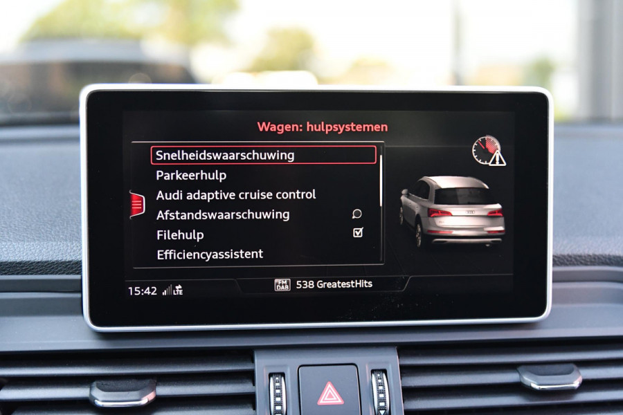 Audi Q5 55 TFSI e quattro Competition 3x S-Line. Luchtv, Pano, ACC, 360, B&O, Trekh, Stuurvw, Keyless, Matrix, CarPlay, Dodeh!