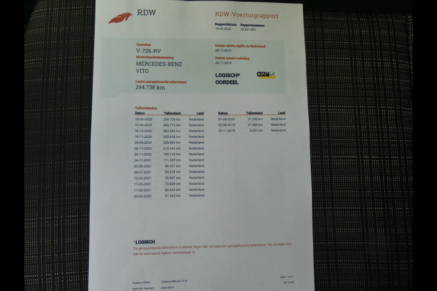 Mercedes-Benz Vito 114 CDI Extra Lang Dubbel Cabine Led/Camera/Trekhaak