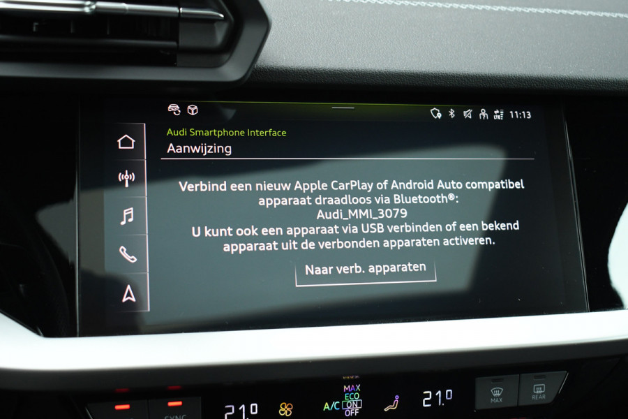 Audi A3 Sportback 40 TFSI e S-Line Pano 19inch Optic-black Carplay
