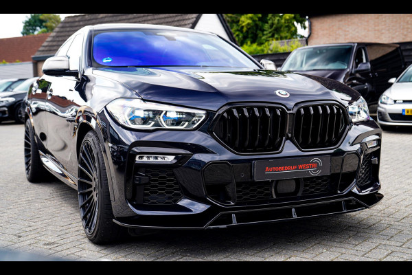 BMW X6 M50i High Executive | Carbon inleg | Krystallen Pook | Harman/Kardon | X6M look | 360 | Uitlaatklep | BMW Drive Assisted |