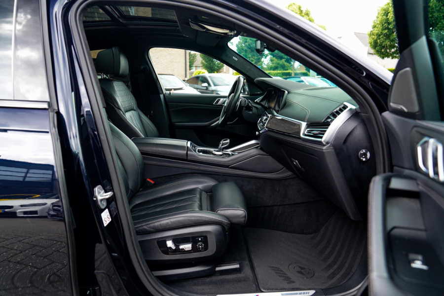BMW X6 M50i High Executive | Carbon inleg | Krystallen Pook | Harman/Kardon | X6M look | 360 | Uitlaatklep | BMW Drive Assisted |