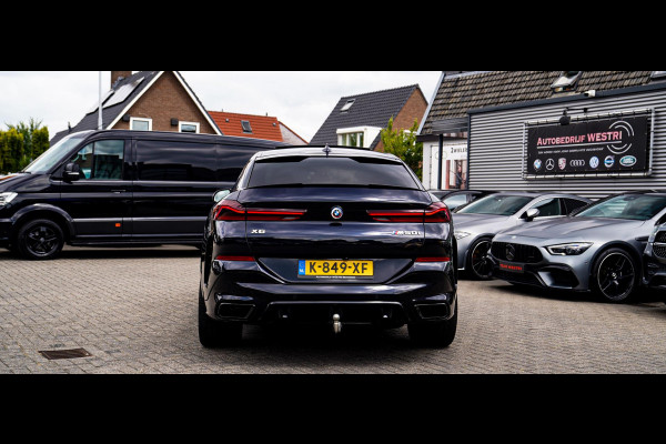 BMW X6 M50i High Executive | Carbon inleg | Krystallen Pook | Harman/Kardon | X6M look | 360 | Uitlaatklep | BMW Drive Assisted |