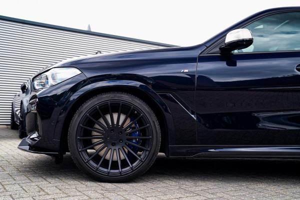 BMW X6 M50i High Executive | Carbon inleg | Krystallen Pook | Harman/Kardon | X6M look | 360 | Uitlaatklep | BMW Drive Assisted |