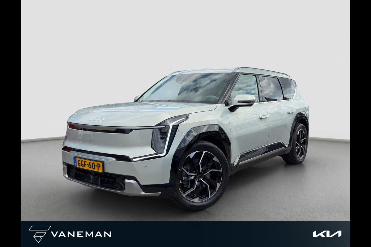 Kia EV9 Launch Edition 99.8 kWh Automaat | 7 Persoons | HUD | Leder | Meridian Sound | Camera | Navi | Apple CarPlay/Android Auto | Key-Less | Stuur-/Stoelverwarming | PDC | Cruise | LED | Kia EV9 Launch Edition 99.8 kWh Automaat | 7 Persoons | HUD | Leder | Meridian Sound | Camera | Navi | Apple CarPlay/Android Auto | Key-Less | Stuur-/Stoelverwarming | PDC | Cruise | LED |