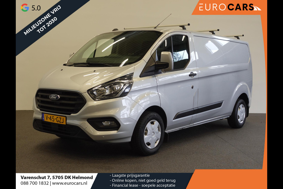 Ford Transit Custom 131pk L2H1 Trend Trekhaak Airco Cruise control Parkeersensoren Dakdragers 3-Zits Euro6 Ford Transit Custom 131pk L2H1 Trend Trekhaak Airco Cruise control Parkeersensoren Dakdragers 3-Zits Euro6