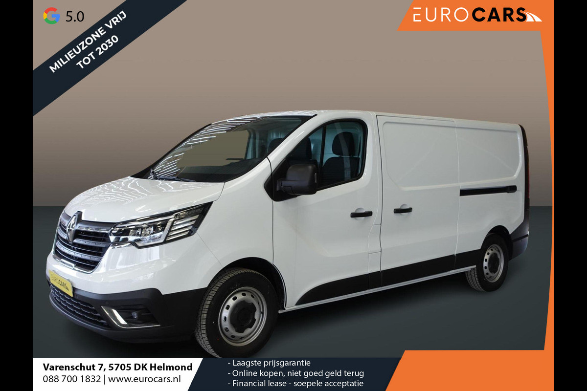 Renault Trafic 2.0 150PK T30 L2H1 BPM VRIJ! BPM VRIJ! Airco Bluetooth Camera Cruise PDC Trekhaak