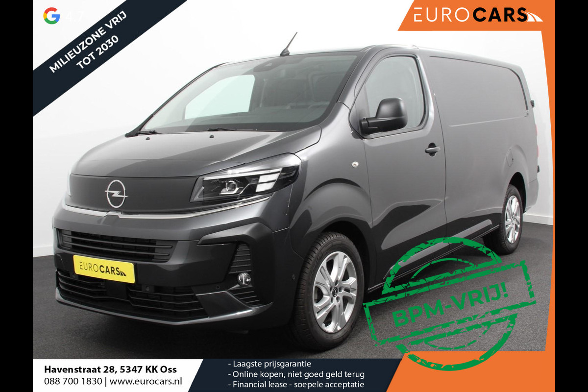 Opel Vivaro 2.0 BlueHDi 180 S&S L3 Automaat DEMO! Apple Carplay / Android Auto Parkeersensoren V+A Trekhaak Camera Navigatie Cruise Control LED koplampen houten afwerking laadruimte Opel Vivaro 2.0 BlueHDi 180 S&S L3 Automaat DEMO! Apple Carplay / Android Auto Parkeersensoren V+A Trekhaak Camera Navigatie Cruise Control LED koplampen houten afwerking laadruimte
