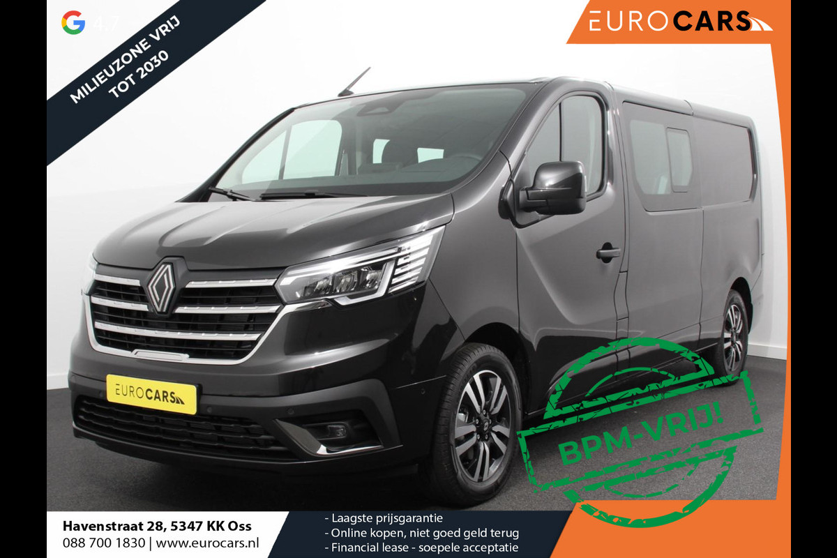 Renault Trafic 2.0 Blue dC1 150 EDC T29 L2H1 Extra Dubbele Cabine Demo ! | Navigatie Airco Lichtmetalen velgen Betimmering Trekhaak Camera Parkeer sensoren Dab Renault Trafic 2.0 Blue dC1 150 EDC T29 L2H1 Extra Dubbele Cabine Demo ! | Navigatie Airco Lichtmetalen velgen Betimmering Trekhaak Camera Parkeer sensoren Dab