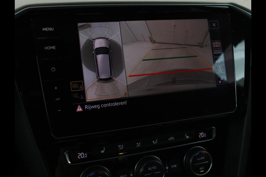 Volkswagen Passat 1.4 TSI R Line | Trekhaak | 360 camera | Stoelverwarming | Leder/Alcantara | Carplay | Adaptive cruise | Navigatie | Full LED | Virtual Cockpit