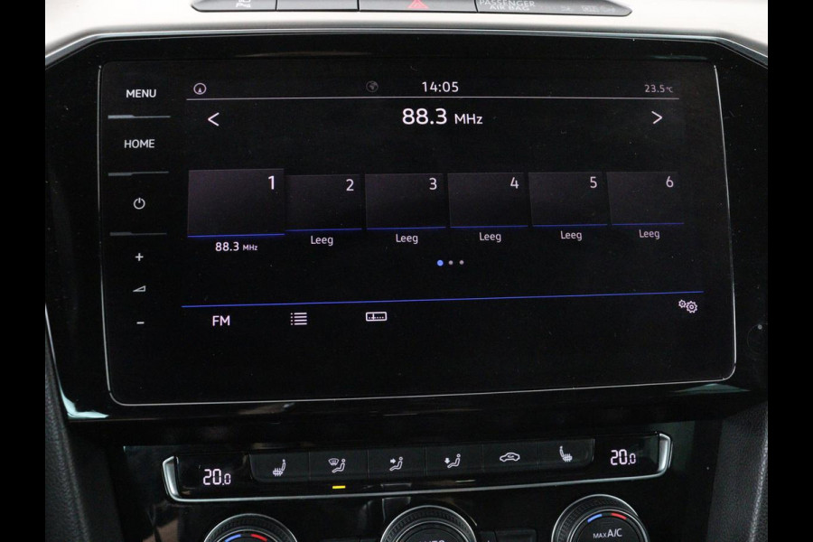 Volkswagen Passat 1.4 TSI R Line | Trekhaak | 360 camera | Stoelverwarming | Leder/Alcantara | Carplay | Adaptive cruise | Navigatie | Full LED | Virtual Cockpit