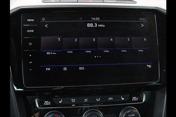 Volkswagen Passat 1.4 TSI R Line | Trekhaak | 360 camera | Stoelverwarming | Leder/Alcantara | Carplay | Adaptive cruise | Navigatie | Full LED | Virtual Cockpit