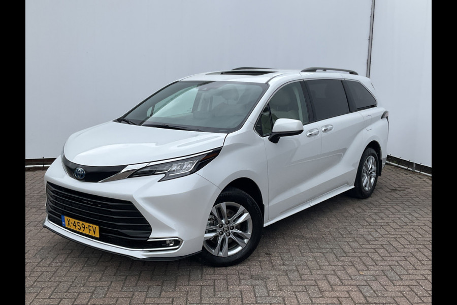 Toyota SIENNA 7-Pers 2.5 HEV 266pk XLE Full Option Open sky Leer Camera 7-zits 7 Persoons
