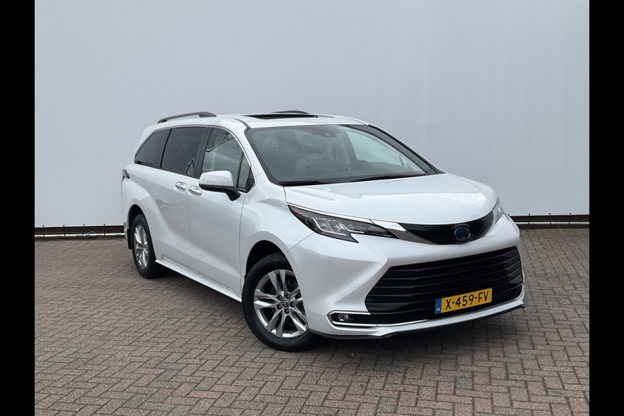 Toyota SIENNA 7-Pers 2.5 HEV 266pk XLE Full Option Open sky Leer Camera 7-zits 7 Persoons