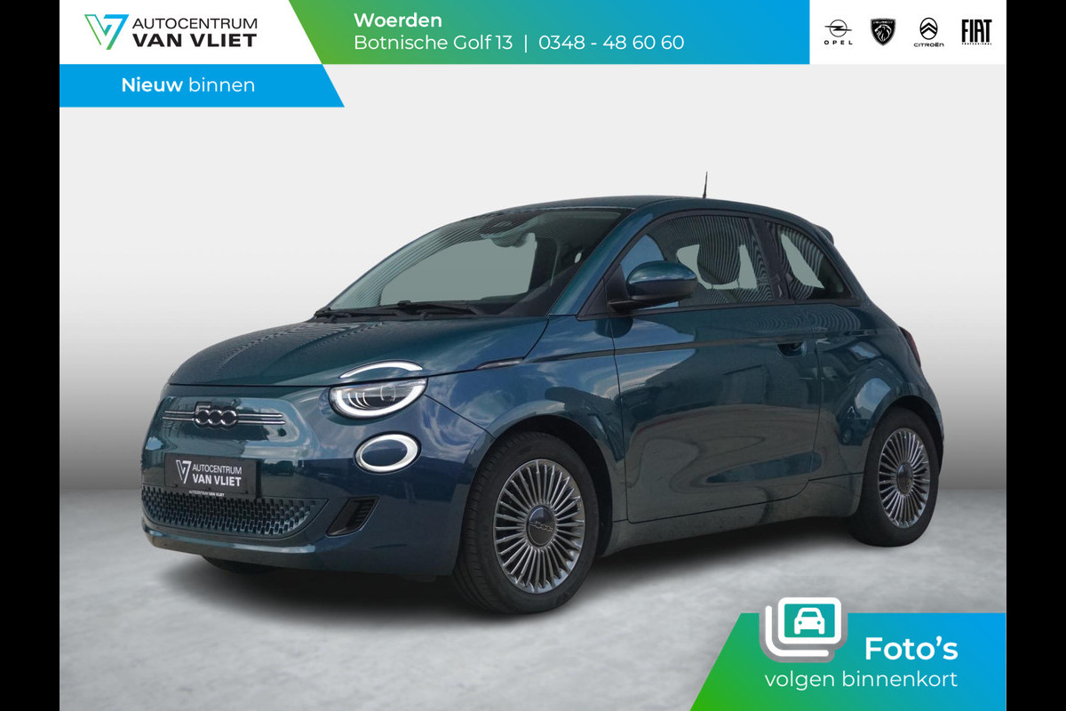 Fiat 500E Business Launch Edition 42 kWh Camera | Stoelverwarming | Led | BTW Fiat 500E Business Launch Edition 42 kWh Camera | Stoelverwarming | Led | BTW