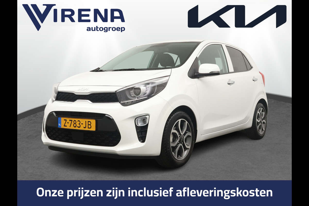 Kia Picanto 1.0 DPi DynamicPlusLine Apple Carplay/Android Auto - Cruise Control - Climate Control - Navigatie - Achteruitrijcamera - Fabrieksgarantie tot 04-2031 Kia Picanto 1.0 DPi DynamicPlusLine Apple Carplay/Android Auto - Cruise Control - Climate Control - Navigatie - Achteruitrijcamera - Fabrieksgarantie tot 04-2031