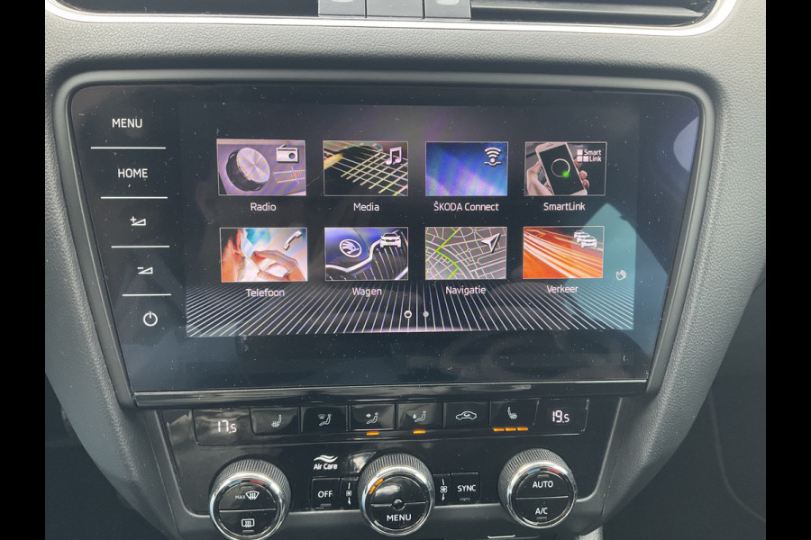 Škoda Octavia Combi 1.5 TSI 150pk Automaat Trekhaak Carplay Stoelverw Cruise NL-Auto!