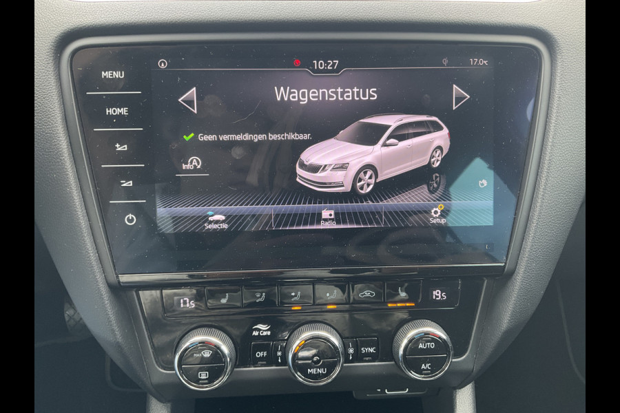 Škoda Octavia Combi 1.5 TSI 150pk Automaat Trekhaak Carplay Stoelverw Cruise NL-Auto!