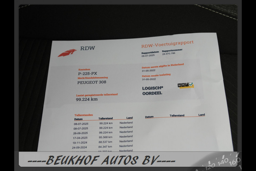 Peugeot 308 SW 1.2 Active Pack Business Carplay Navigatie