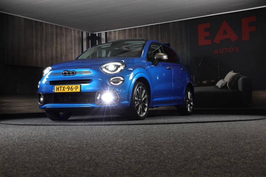 Fiat 500X 1.5 Hybrid Sport Cabrio / AUT / Navi / Ecc / Elek Pakket / Acc / Lane Assist / Camera / Led / Pdc / 18 Inch