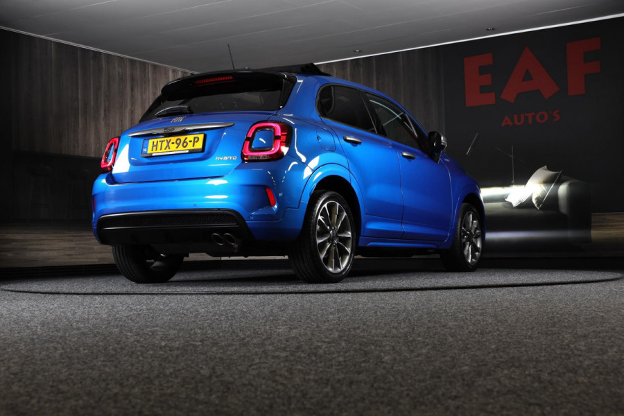 Fiat 500X 1.5 Hybrid Sport Cabrio / AUT / Navi / Ecc / Elek Pakket / Acc / Lane Assist / Camera / Led / Pdc / 18 Inch