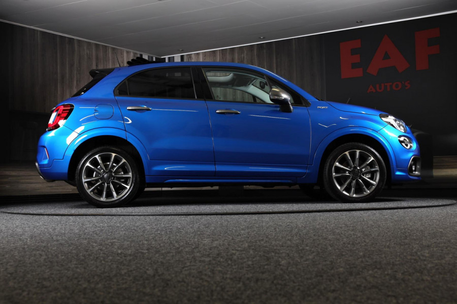 Fiat 500X 1.5 Hybrid Sport Cabrio / AUT / Navi / Ecc / Elek Pakket / Acc / Lane Assist / Camera / Led / Pdc / 18 Inch