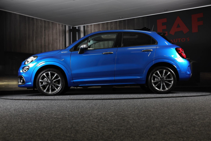 Fiat 500X 1.5 Hybrid Sport Cabrio / AUT / Navi / Ecc / Elek Pakket / Acc / Lane Assist / Camera / Led / Pdc / 18 Inch