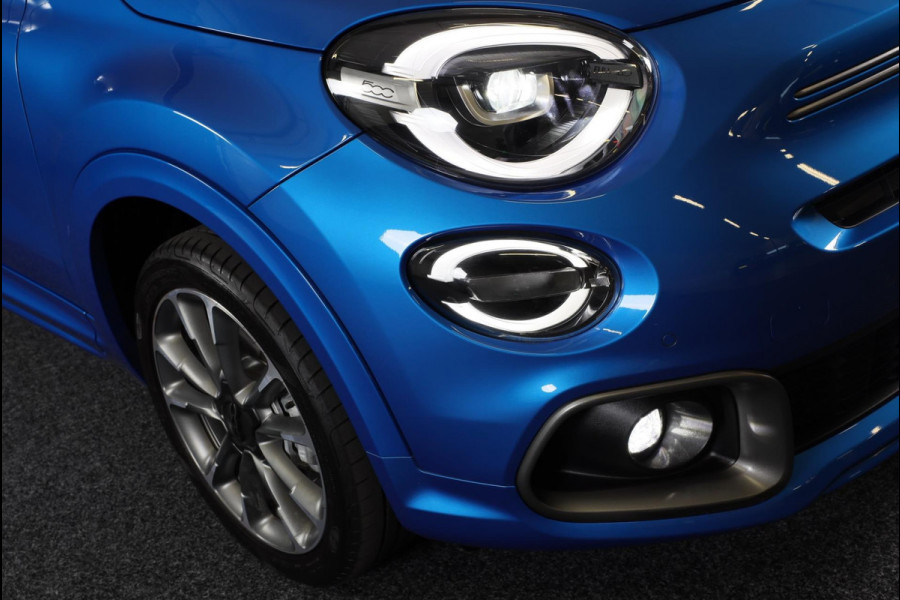 Fiat 500X 1.5 Hybrid Sport Cabrio / AUT / Navi / Ecc / Elek Pakket / Acc / Lane Assist / Camera / Led / Pdc / 18 Inch