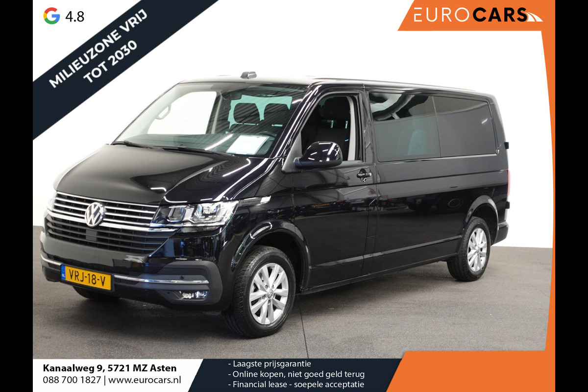 Volkswagen Transporter 2.0 TDI L2 Dubbele Cabine Automaat Airco Cruise control Camera Apple Carplay/Android Auto