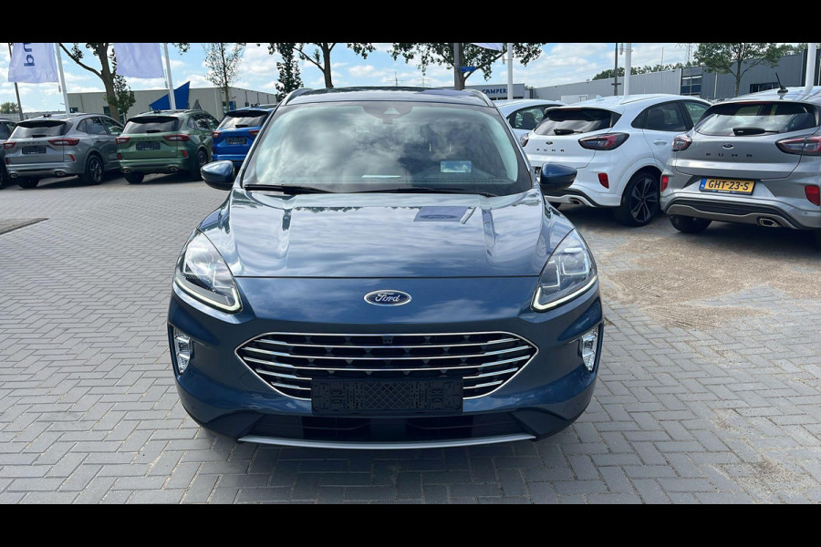 Ford Kuga 2.5 PHEV Titanium | zuid | 225pk | Driver Assistance Pack | Winterpack | Technology Pack | AGR Stoelen | All Season banden Cross Climate