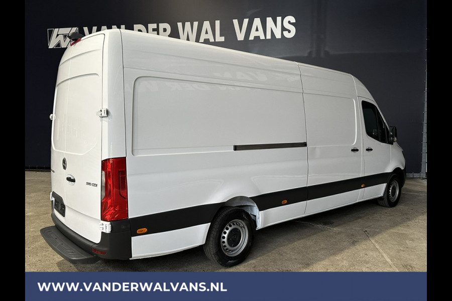 Mercedes-Benz Sprinter 315 CDI 150pk L3H2 Euro6 Airco | Camera | Cruiscontrol | Stoelverwarming bluetooth telefoonvoorbereiding, Bijrijdersbank