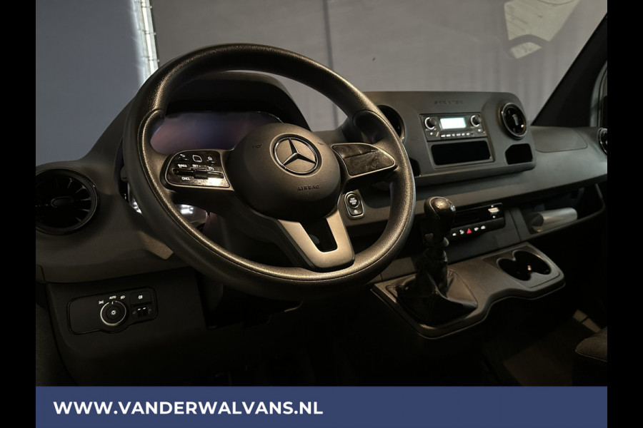 Mercedes-Benz Sprinter 315 CDI 150pk L3H2 Euro6 Airco | Camera | Cruiscontrol | Stoelverwarming bluetooth telefoonvoorbereiding, Bijrijdersbank