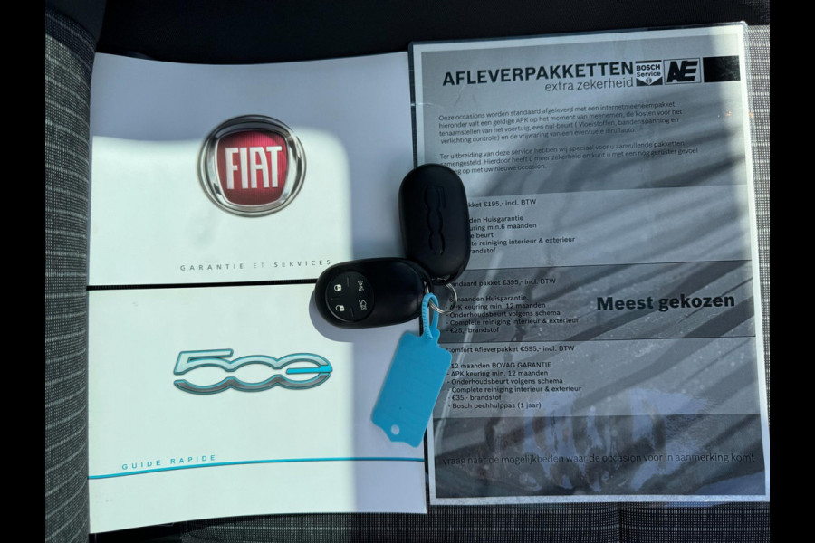 Fiat 500 RED 42 kWh PANORAMADAK / NAVIGATIE / CARPLAY / ZO GOED ALS NIEUW