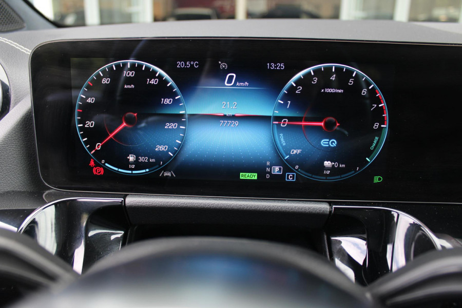 Mercedes-Benz B-Klasse 250e 218PK BUSINESS SOLUTION AMG NIGHT EDITION | NAVIGATIE | SFEERVERLICHTING | ACHTERUITRIJCAMERA | PARKEERSENSOREN VOOR / ACHTER | ALCANTARA / KUNSTLEDER BEKLEDING | VOORSTOELEN VERWARMBAAR | VERLICHTE INSTAPLIJSTEN | LICHTMETALEN AMG DUBBELSPAAKS VELGEN 18" | NIGHT PAKKET |