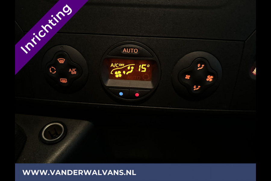 Opel Movano 2.3 CDTI 146pk L2H2 Inrichting Euro6 Airco | Camera | Navigatie | Omvormer 3000 Cruiscontrol, 2500kg Trekhaak, Parkeersensoren, Bijrijdersbank