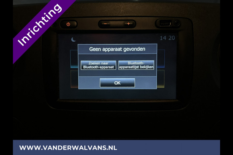 Opel Movano 2.3 CDTI 146pk L2H2 Inrichting Euro6 Airco | Camera | Navigatie | Omvormer 3000 Cruiscontrol, 2500kg Trekhaak, Parkeersensoren, Bijrijdersbank