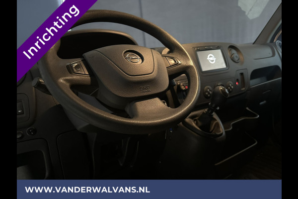 Opel Movano 2.3 CDTI 146pk L2H2 Inrichting Euro6 Airco | Camera | Navigatie | Omvormer 3000 Cruiscontrol, 2500kg Trekhaak, Parkeersensoren, Bijrijdersbank