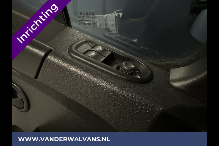 Opel Movano 2.3 CDTI 146pk L2H2 Inrichting Euro6 Airco | Camera | Navigatie | Omvormer 3000 Cruiscontrol, 2500kg Trekhaak, Parkeersensoren, Bijrijdersbank