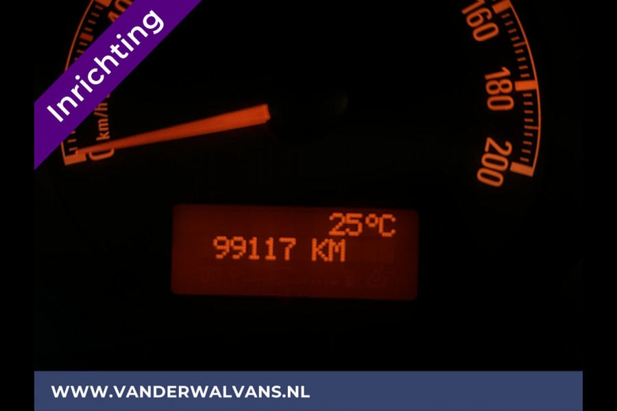 Opel Movano 2.3 CDTI 146pk L2H2 Inrichting Euro6 Airco | Camera | Navigatie | Omvormer 3000 Cruiscontrol, 2500kg Trekhaak, Parkeersensoren, Bijrijdersbank
