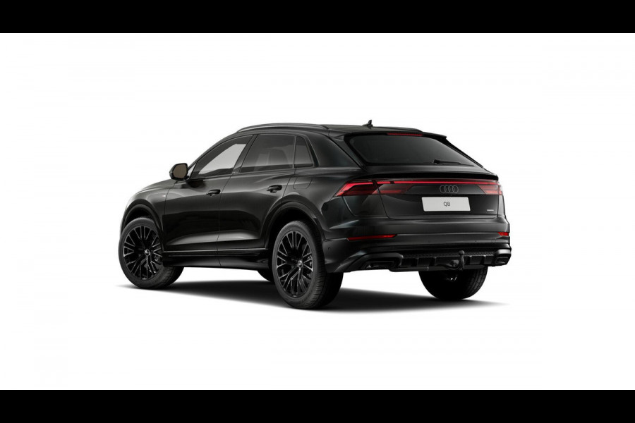 Audi Q8 55 TFSI e quattro Pro Line S 394pk | Panoramadak | B&O | Ass.Plus.Remote | Sportstoel Plus | 22'' inch Zwart | Trekhaak |