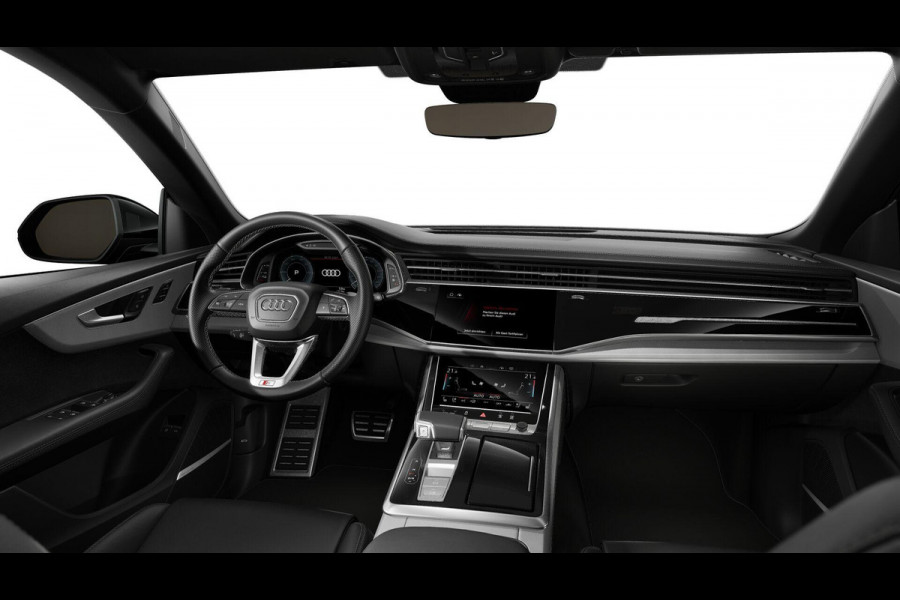 Audi Q8 55 TFSI e quattro Pro Line S 394pk | Panoramadak | B&O | Ass.Plus.Remote | Sportstoel Plus | 22'' inch Zwart | Trekhaak |