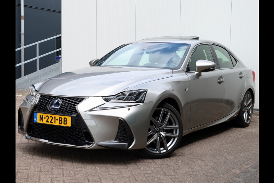 Lexus IS 300h Hybrid F-Sport Line | Mark Levinson | Schuifdak | Stoelvent
