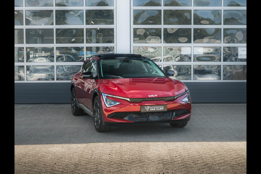 Kia Ev6 Plus Advanced 84 kWh | Direct leverbaar | 360 Camera l Vingerafdrukscanner l Meridian l Warmtepomp l 522 km Actieradius