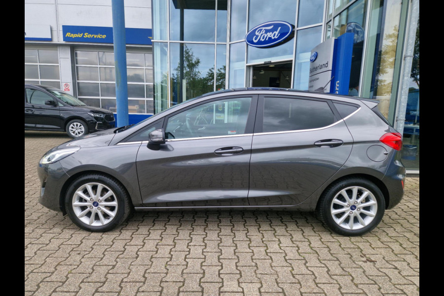 Ford Fiesta 1.0 EcoBoost Titanium X Zeer nette auto! | Navi. | All weather banden | Cruisecontrol | Privacy glass
