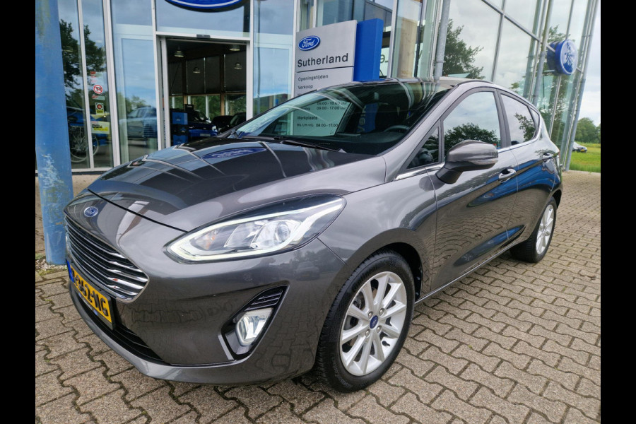 Ford Fiesta 1.0 EcoBoost Titanium X Zeer nette auto! | Navi. | All weather banden | Cruisecontrol | Privacy glass