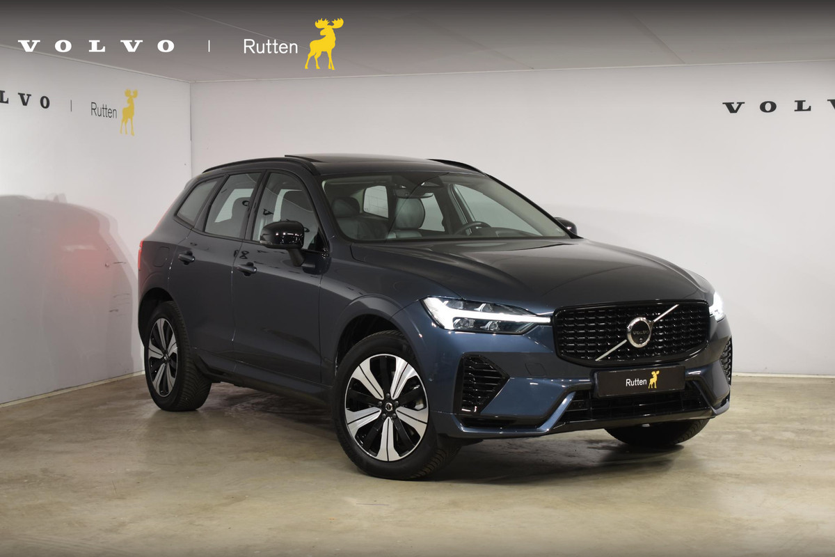 Volvo XC60 T6 350PK Automaat AWD Plus Dark / Adaptive Cruise control / Stoelverwarming v+a / Stuurverwarming / Elektr. achterklep  / 360 Camera / Schuifdak / Trekhaak