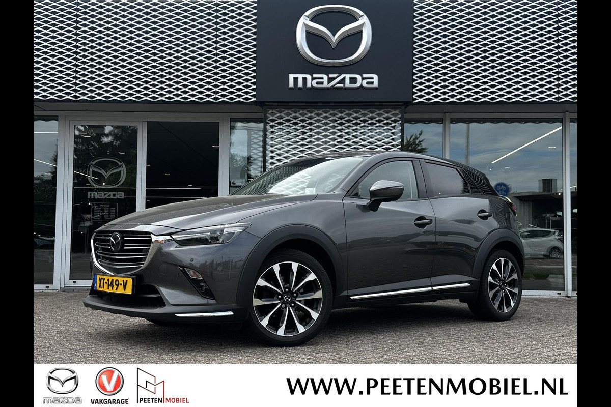 Mazda CX-3 2.0 SkyActiv-G 120 GT-M | STOEL EN STUURVERWARMING | BOSE | HEAD UP DISPLAY |
