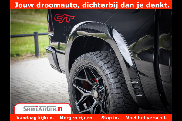Dodge Ram 1500 GT EDITION | 5.7 V8 HEMI | VIRTUAL COCKPIT | HEAD-UP | ADAPTIVE CRUISE | 360 CAMERA | TRX PACK | Comfortabele Dubbele Cabine met Royale 5 Zitplaatsen | BPM vrij BPM vrij | Nu Leverbaar uit Voorraad | Voorraad Nr 2436