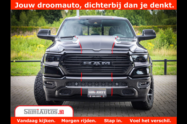Dodge Ram 1500 GT EDITION | 5.7 V8 HEMI | VIRTUAL COCKPIT | HEAD-UP | ADAPTIVE CRUISE | 360 CAMERA | TRX PACK | Comfortabele Dubbele Cabine met Royale 5 Zitplaatsen | BPM vrij BPM vrij | Nu Leverbaar uit Voorraad | Voorraad Nr 2436