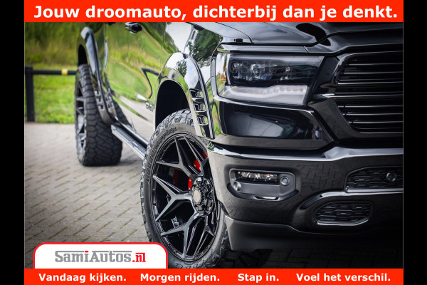 Dodge Ram 1500 GT EDITION | 5.7 V8 HEMI | VIRTUAL COCKPIT | HEAD-UP | ADAPTIVE CRUISE | 360 CAMERA | TRX PACK | Comfortabele Dubbele Cabine met Royale 5 Zitplaatsen | BPM vrij BPM vrij | Nu Leverbaar uit Voorraad | Voorraad Nr 2436